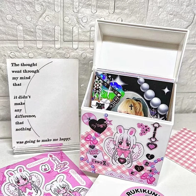 Multiple Types Kpop Idol Card Storage 3 Inch Game Star Celebrity Card Photo Storage Box Portable Case Packaging Supplies
