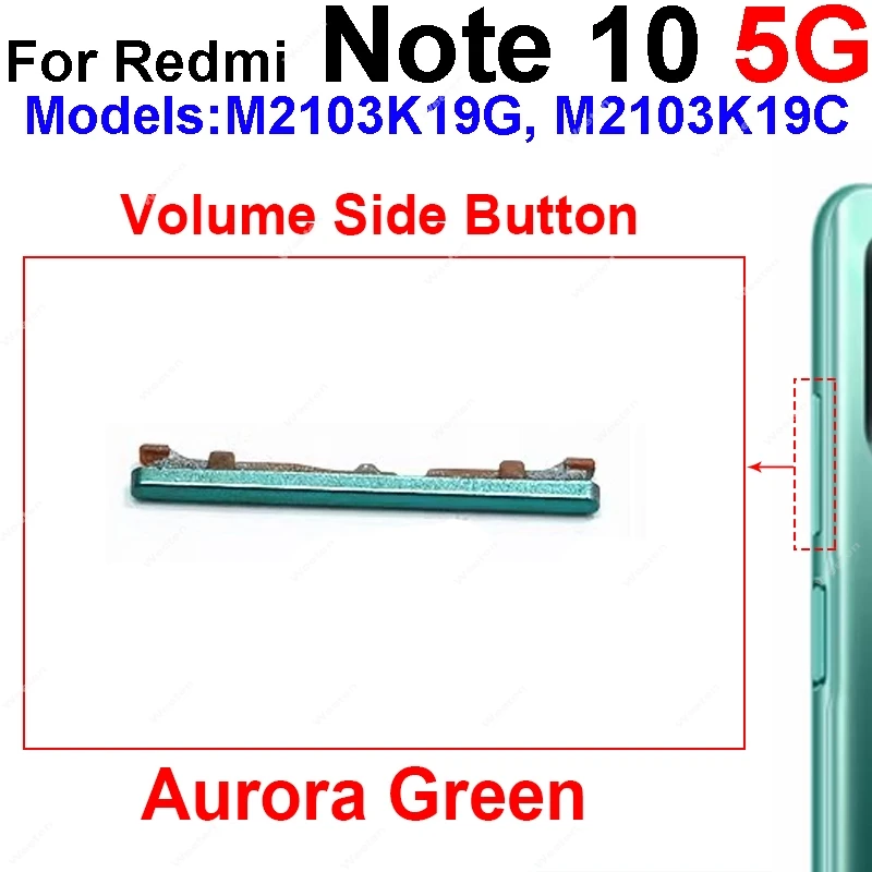 Volume and Power Side Button Replacement - Repair Spare Part