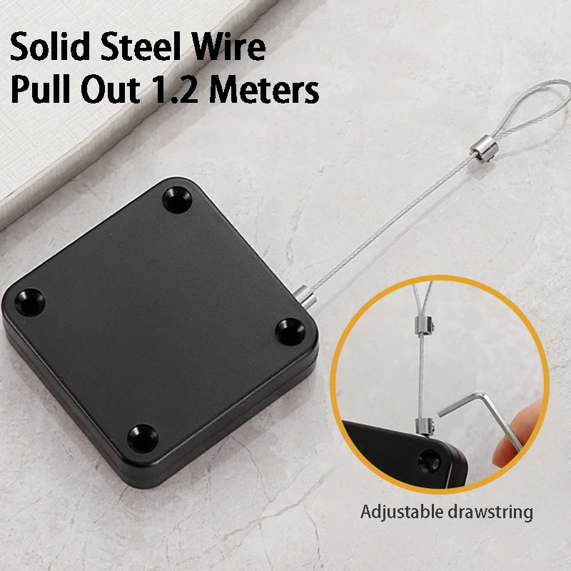 Door Closer Punch-Free Automatic Sensor Adjustable