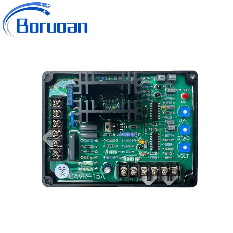 Gavr-15a 범용 브러시리스 발전기 Avr 자동 전압 조정기 모듈 Gavr 15A Gavr 15B 안정기 전원 부품 Gavr-20A