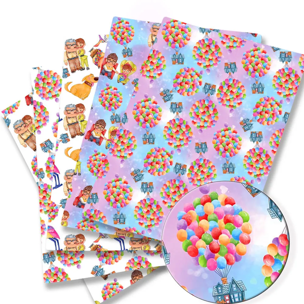 Motif Là-haut Disney Pixar - Ballons & Maison Volante - Création