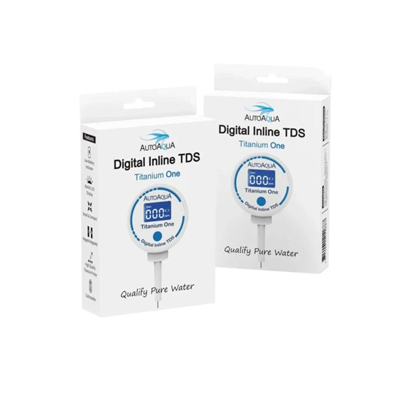 AutoAqua Aquarium Smart TDS Test Monitor TDS Display Connected to RO Water Outlet Water Quality water quality meter aquarium water quality testing agent