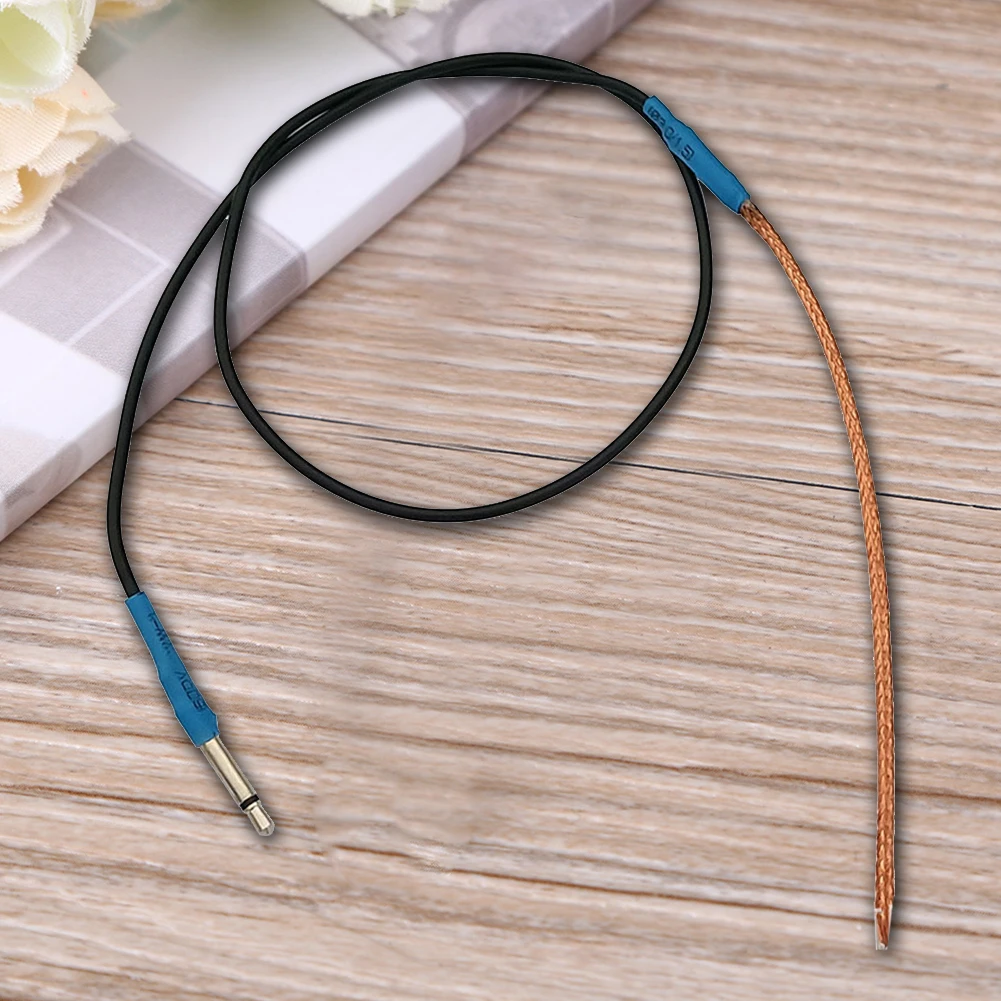 Guitar Saddle Piezo Bridge Pickup Soft Strip Professional Guitar Pickup Sticks Soft Strip with Plug Guitar Parts Accessories