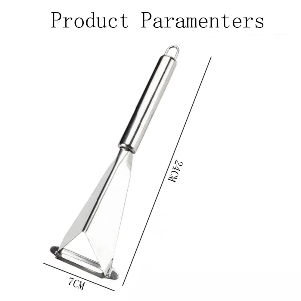 Stainless Steel Triangle Fruit Carving Knife Fruit Platter Artifact Scoop Vegetable Knife Non-slip Carving Blade Kitchen Tool kitchen gadgets