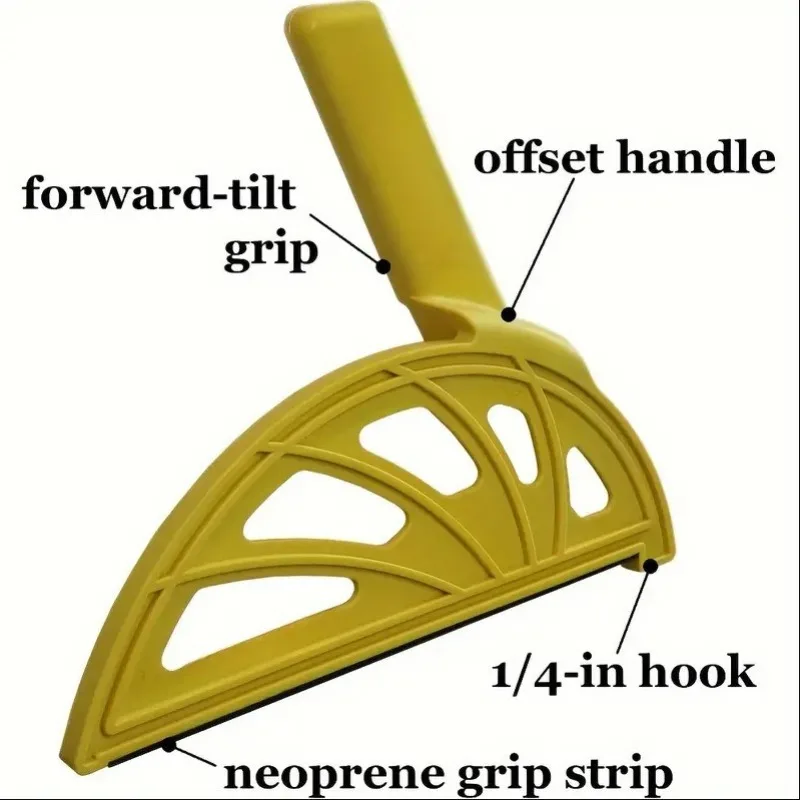 Push Block Adjustable Wood Spacing Guide Grip Safety Tool for Table Saws Router Tables Jointers Offset Handle Push Stick