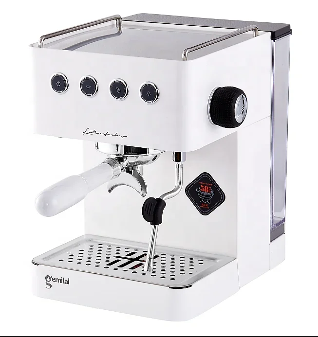 Hot-Household Use Espresso Coffee Machine Coffee Maker With Stainless Steel Housing- CRM3005G 2