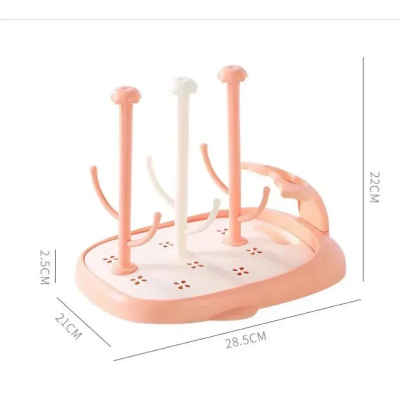 Cute Whale Baby Bottle Dry Rack Baby Bottle Brush Drain Drying Racks Cleaning Dryer Drainer Storage Drying Rack bottle drying rack baby bottle drying rack feeding bottle drying rack