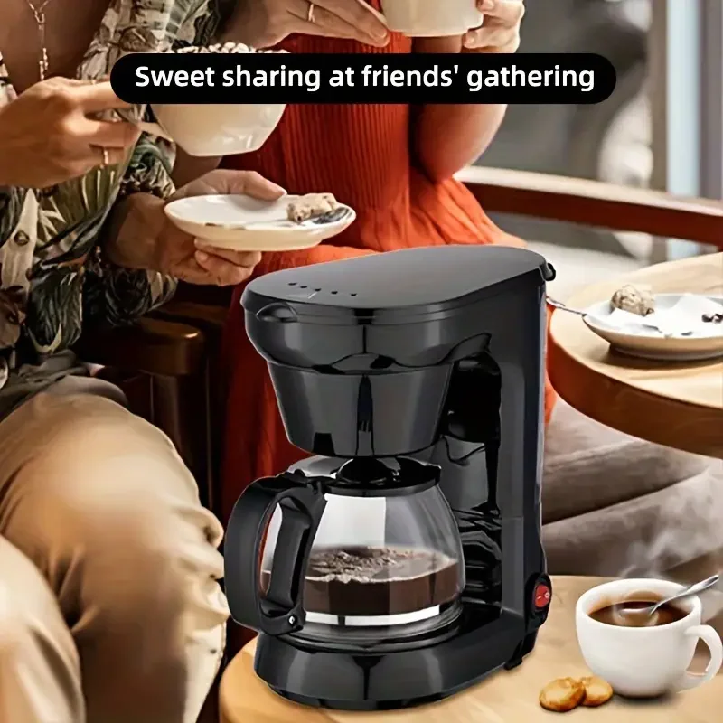 4-Cup Drip Coffee Maker - ماكينة قهوة بالتنقيط 4 أ...