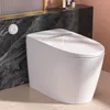 Smart Toilet with Built-in Heated Seat, Auto Flushing, Adjustable Seat Temp, Flush Remote Control, Elongated, Tankless Toilet 1