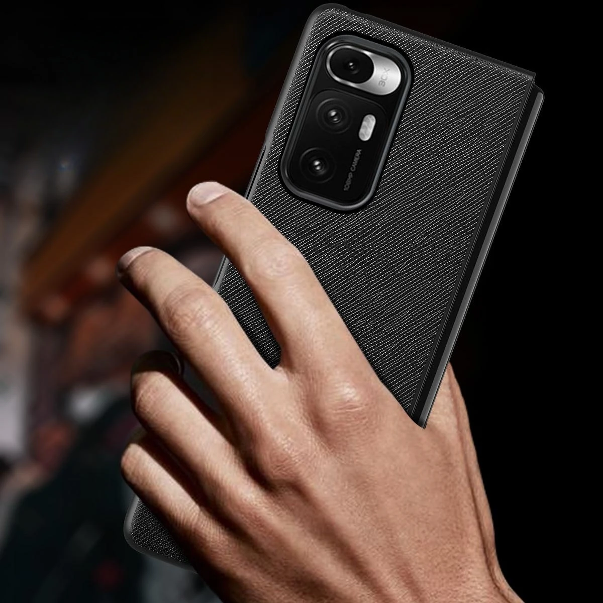 Custodia Pieghevole Per Finestra Con Vista In Pelle Ultra Sottile Per Xiaomi Mi Mix Fold Cover
