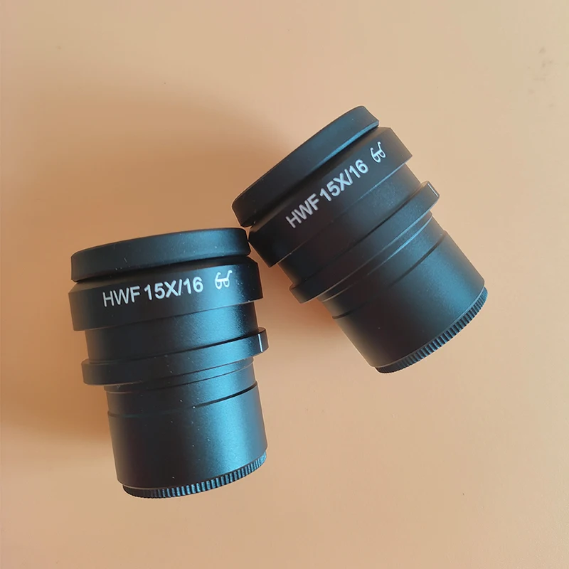 H WF15X High Eye-point Microscope Eyepiece Field of View 16mm Eyepiece Mounting 30mm Stereo Microscope Reticle Scale
