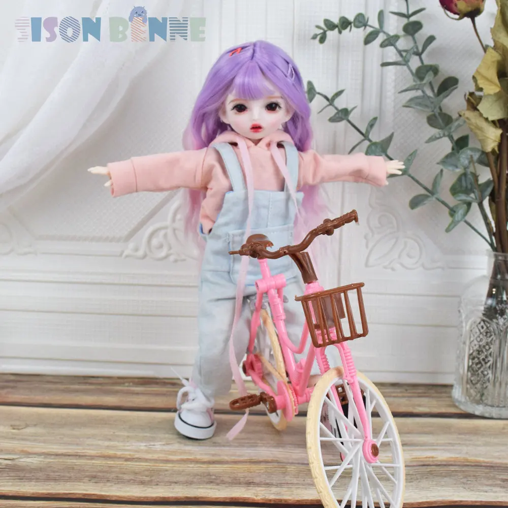 

SISON BENNE Full Set 1/6 BJD Doll 30CM Beauty Girl with Removable Clothes Suit Shoes Wigs