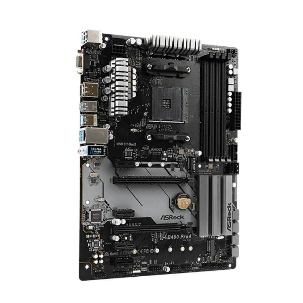 【セット】 Ryzen 5 2400G + B450 Pro4 + 8GB×2 ASRock B450 PRO4 Motherboard AMD B450 DDR4 Memory AM4