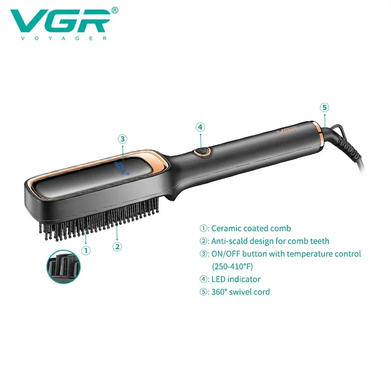 Negative ion hair straightening comb does not hurt hair straighteners straight volume dual-use artifacts comb household laz