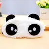 Cartoon Cute Girl Student Eye Mask Panda Eye Mask Plush Fabric Individual Packaging Home Travel Comfortable Sleep 3