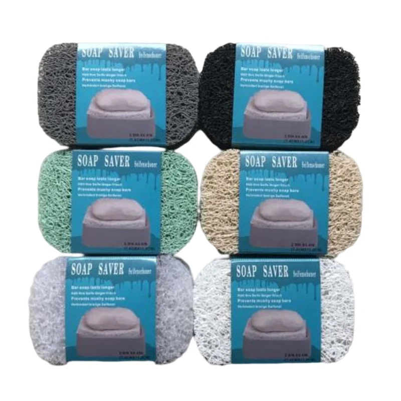 

Soap Saver Drain Soap Pad Portable Bathroom Soap Dish Storage Accessories Environmental Protection Mildew Creative Anti Skid PVC