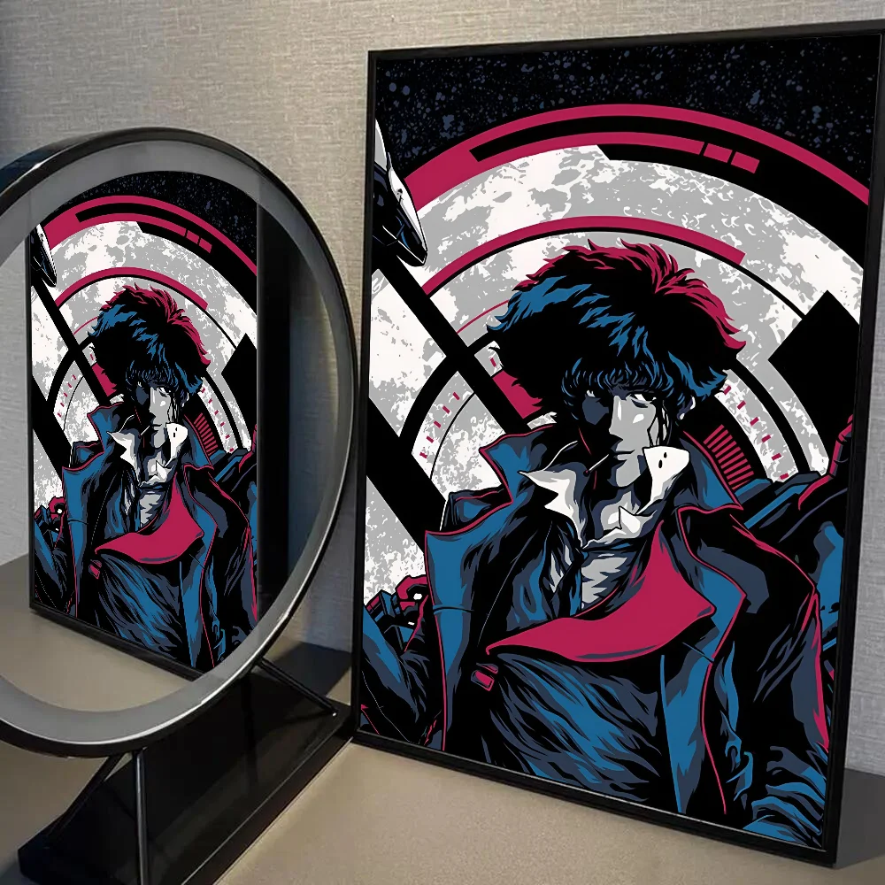 【美品】ポスター・カード付きCowboyBebop イラストレーション Sc54d4a3ff2b84ab29542eb8d8dad4