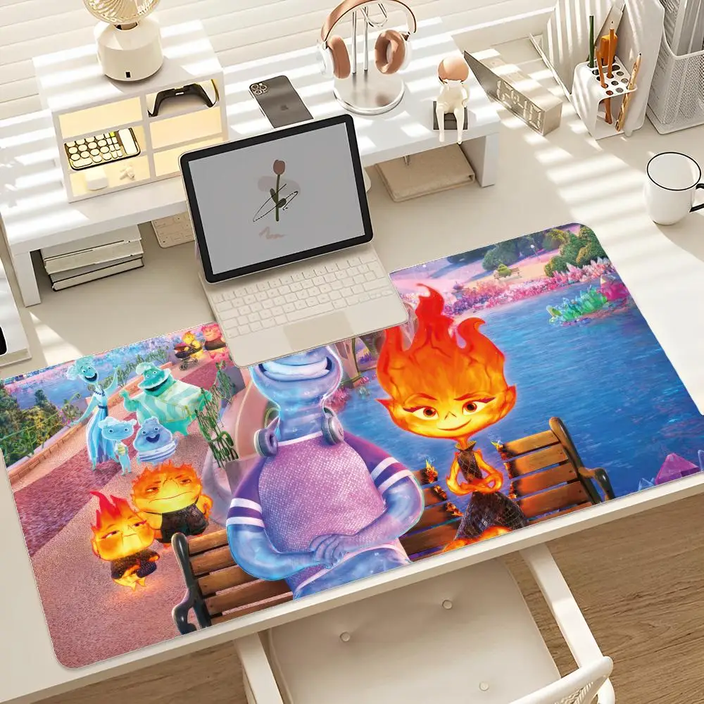 Disney Element Mousepad Large Xxl Desktop Desk Mat Kawaii Gaming Accessories Studenti Writing Pad Desktop Mat