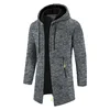 Sweatwear Men's Hoodies Long Sleeve Sweatshirts for Men Zipper Hooded Mens Oversize Winter Top Jacket Coat Black Sweater 3