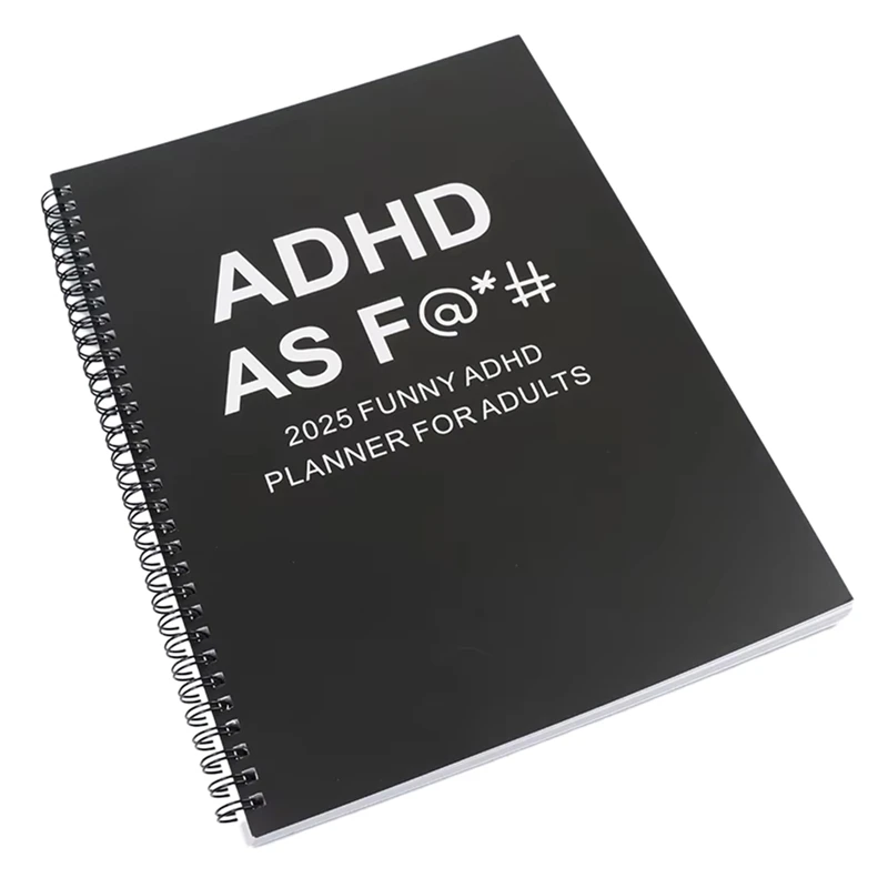 2025 Funny ADHD Planner For Adults:12 Month Family Calendar 2025, Personalized Family Monthly Calendar Planner 3