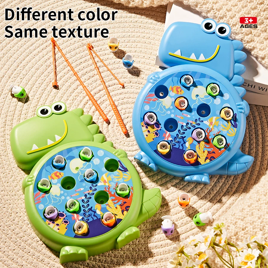 Fishing Plate-Exercise Children's Focus- Early Education Puzzle Fishing ToysParent Child Interaction-Science and Education Toys 2