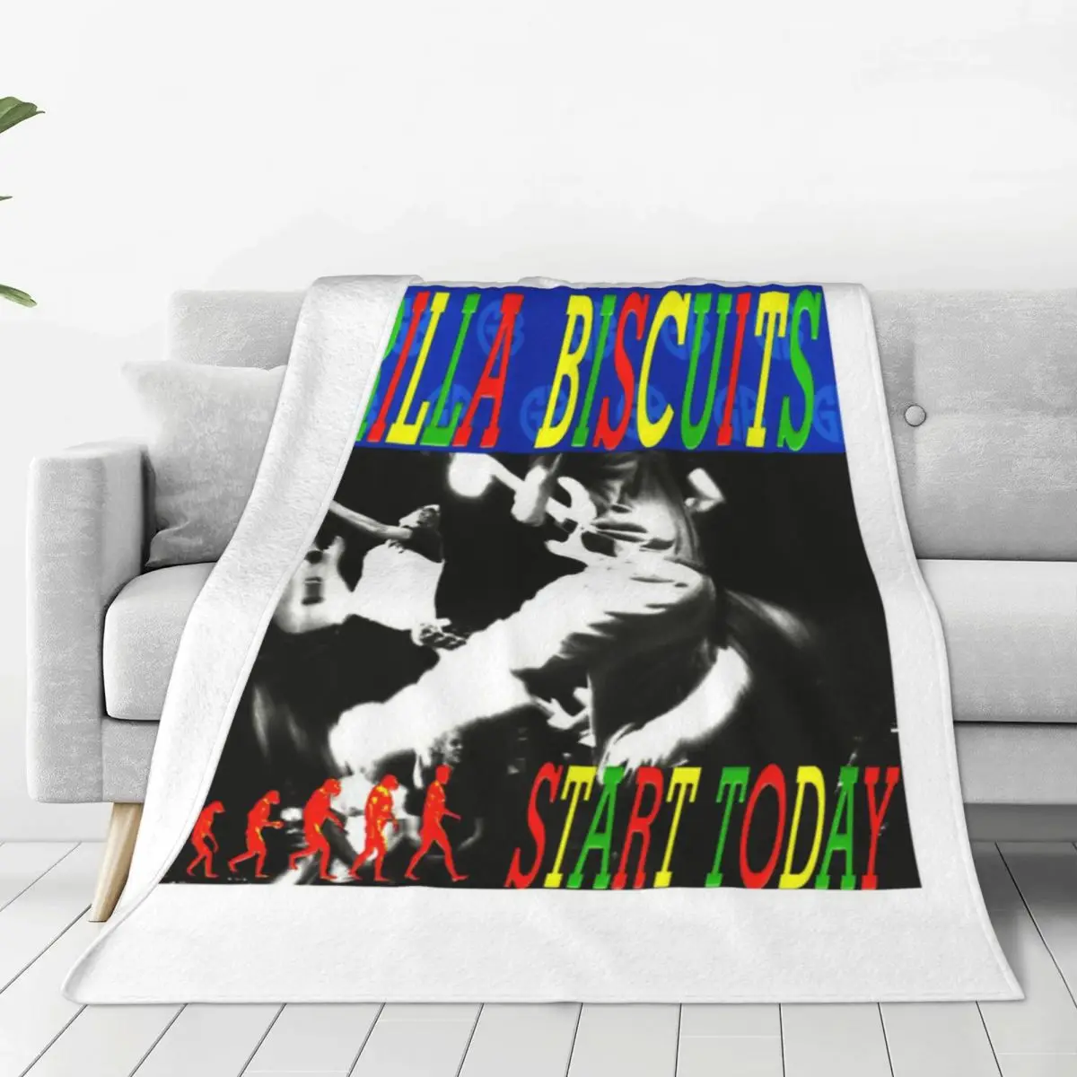 Gorilla Biscuits Coperta Copriletto Sul Letto Copriletto Anime Sul Letto