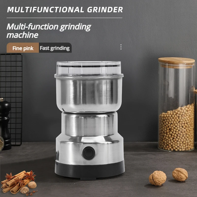 New Upgrade Portable Electric Coffee Grinder  Professional Ceramic Grinding Core Coffees Beans Mill Grind
