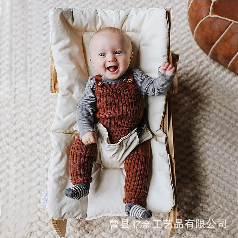 Bouncers,Jumpers & Swings solid wood Baby Bouncer Rocking chair for