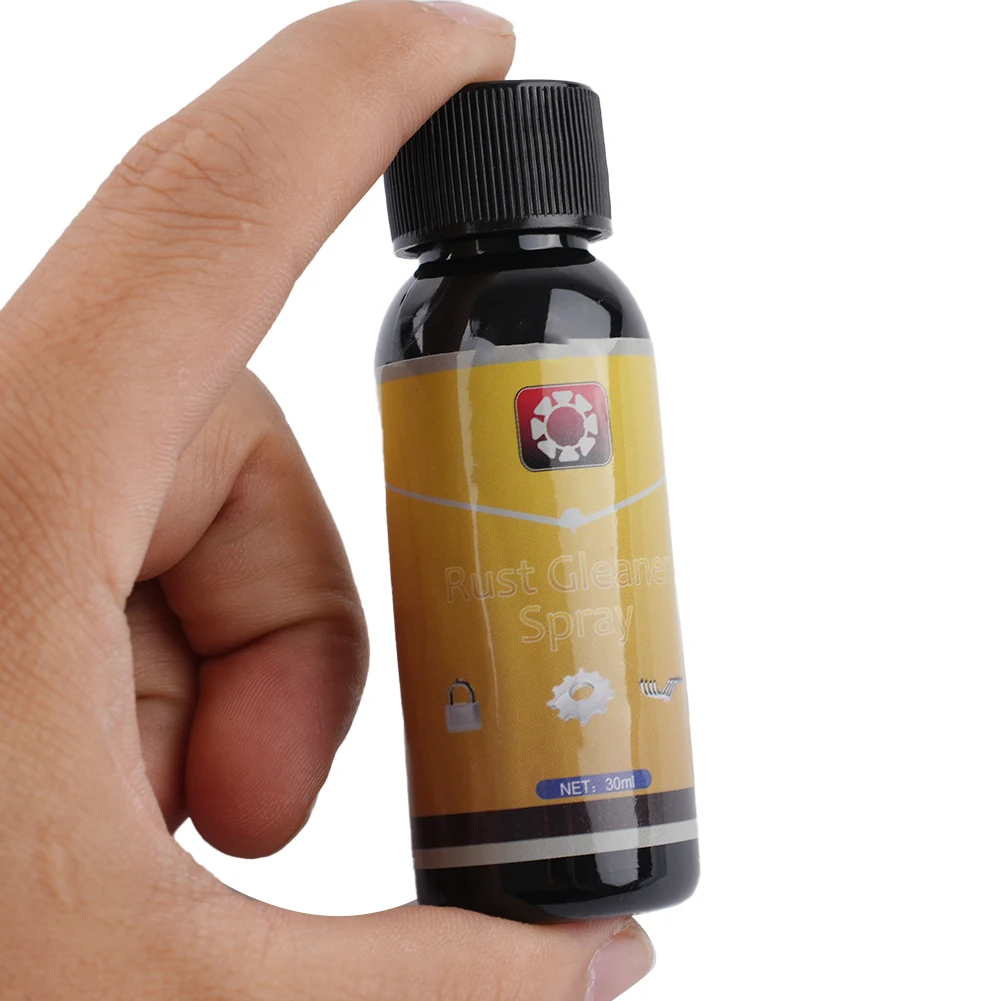 Car Rust Remover Spray Metal Surface Chrome Paint Car Cleaning Anti-rust Lubricant Care Tools 1pc 30ml