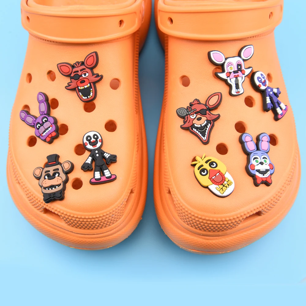 

Trending Cartoon Croc Shoe Charms Boy Girls Favorite Shoes Decorations Anime Role Bracelet Accessories Cartoon Dragon Characters