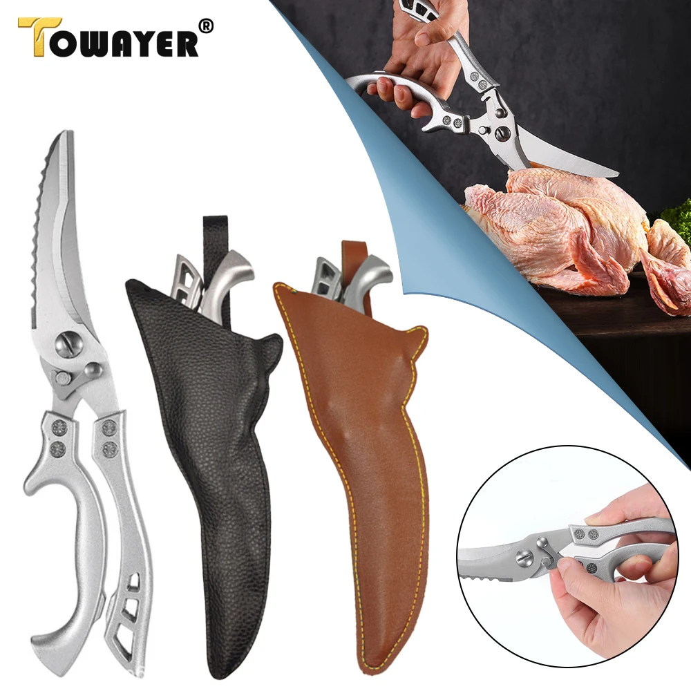 Steel Kitchen Scissors Shears Chicken Bone Fish Chicken Bone Scissors Kitchen Aliexpress
