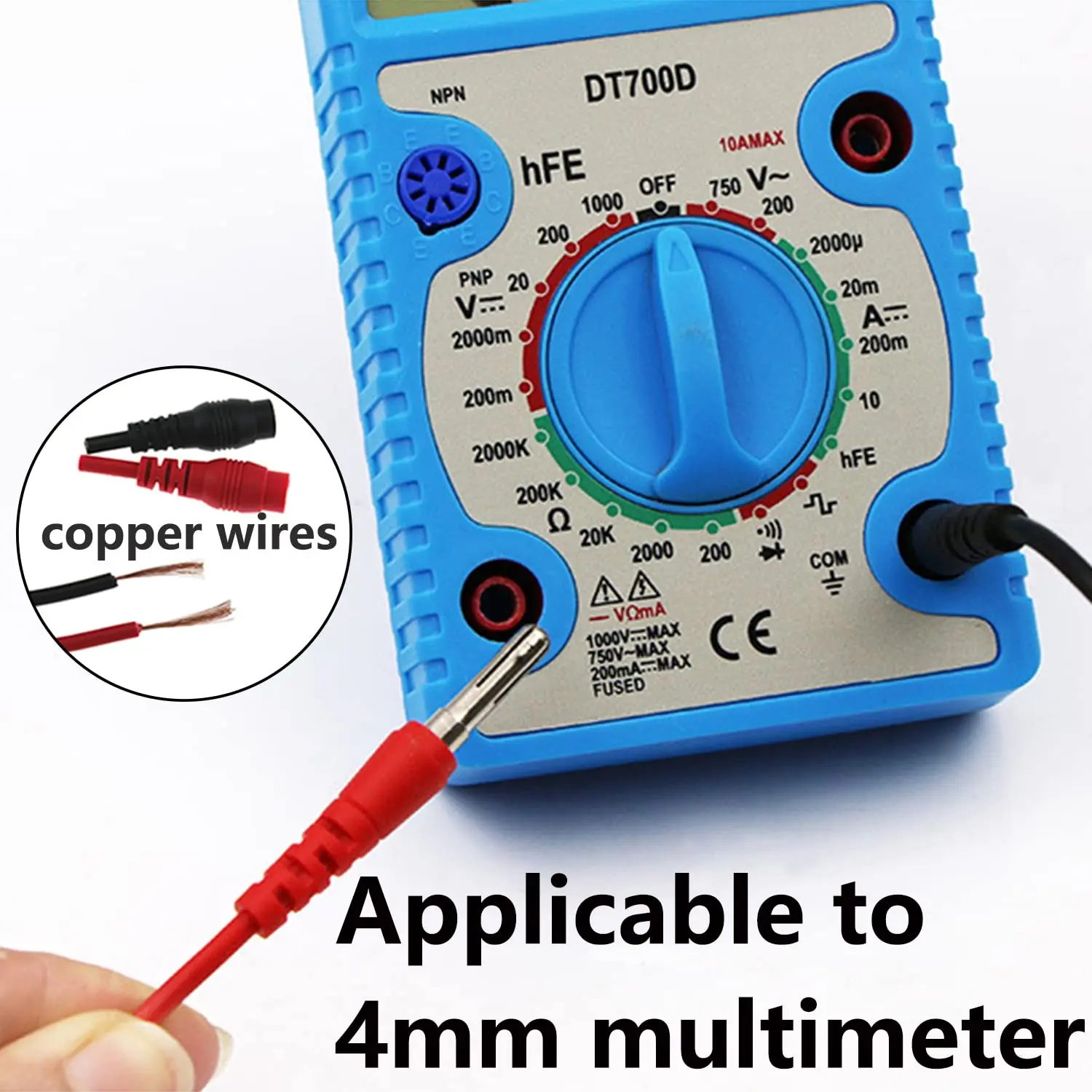16-in-1 Multimeter Test Leads Kit Replaceable Silicone Jumper Wires with Electronical Alligator Clips Probes Banana Plug multimeter test leads kit
