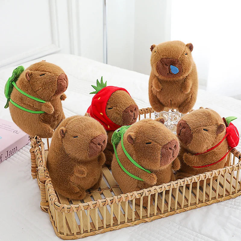 Simulatie Capybara pluche dier, capybara knuffeldier met
