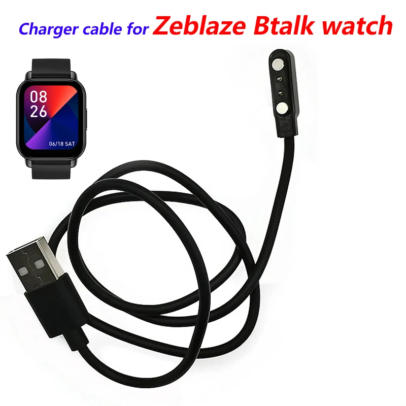 

1M/3.3ft USB Charger for Zeblaze Btalk Smart watch Fast Charging Cable Cradle Dock Power Adapter Smart Watch Accessories