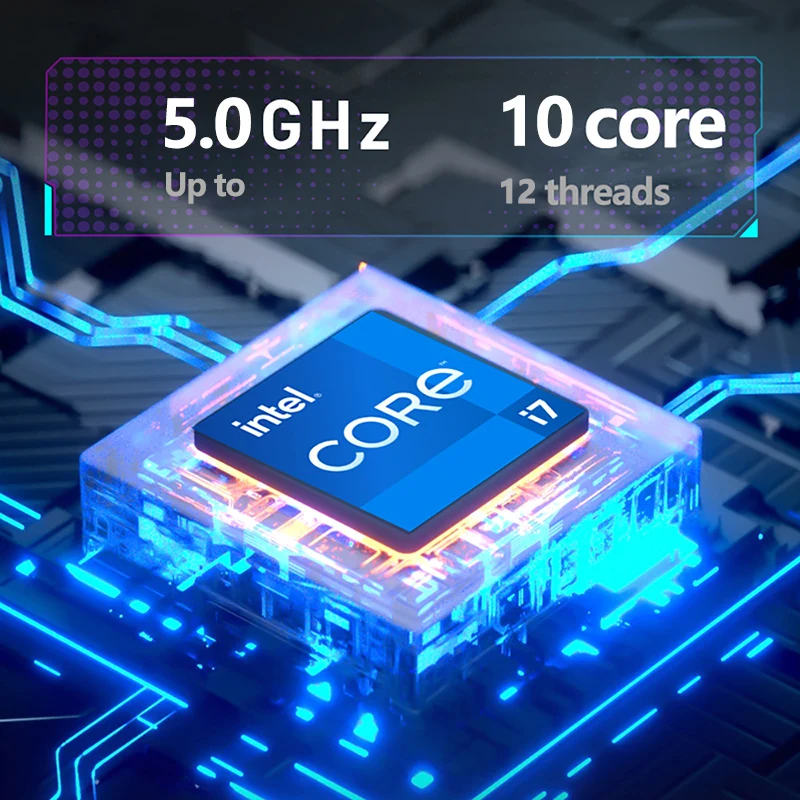 Intel I7-1355U NVIDIA MX450 15.6 Inch Laptop Fingerprint Unlock 32GB RAM 2TB SSD DDR4 Window11 5.0Ghz Backlit Keyboard Computer 2
