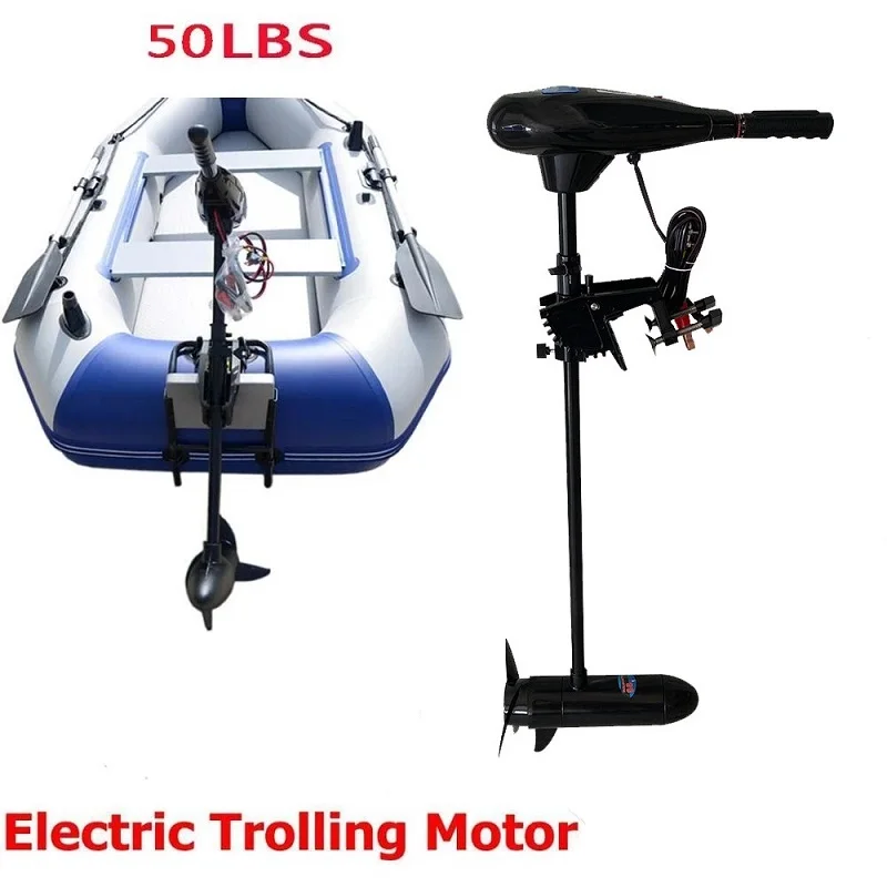 Solarmarine 50LBS 12V Aufblasbare Kajak Motor Außenbordmotor