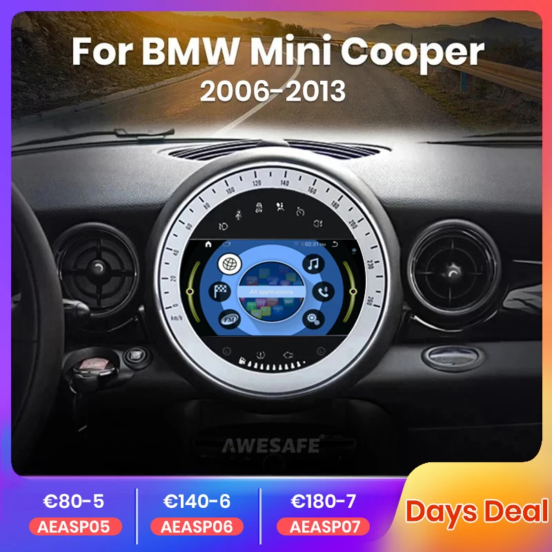 AWESAFEPX9-7-Autoradio-For-BMW-Mini-Cooper-R56-R57-R58-R60-2006-2013 ...