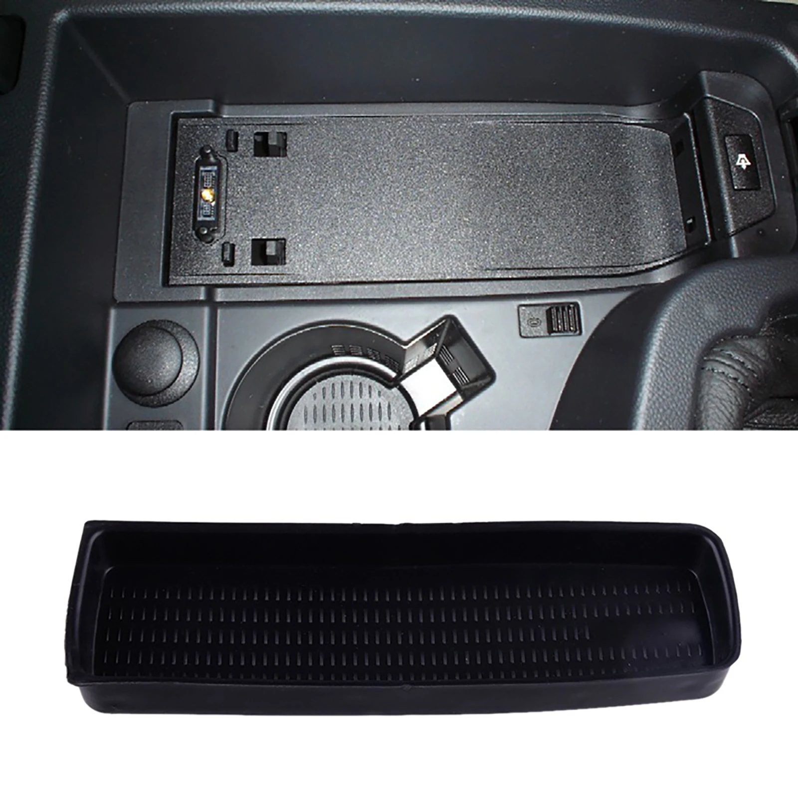 51167118064 For BMW Car Center Console Armrest Insert Storage Box Tray Trim For BMW 3 Series E90 E91 E92 E93 Interior Accessory - 2