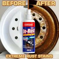 Rust Remover Spray - 100ml Extreme Rust Stain & Dirt Cleaner for Smooth, Reliable Performance on Car Wheels & Metal Surfaces - 1