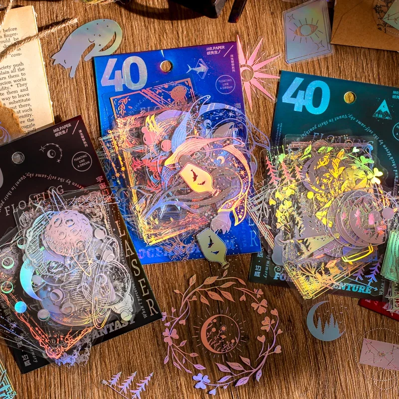 

40 шт., лазерные идентификационные карты