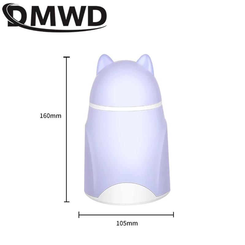 DMWD MINI Yogurt Maker Portable Electric Automatic DIY Yoghurt Fermenter Travel Leben Fermenting Machine Glass Cup Container EU