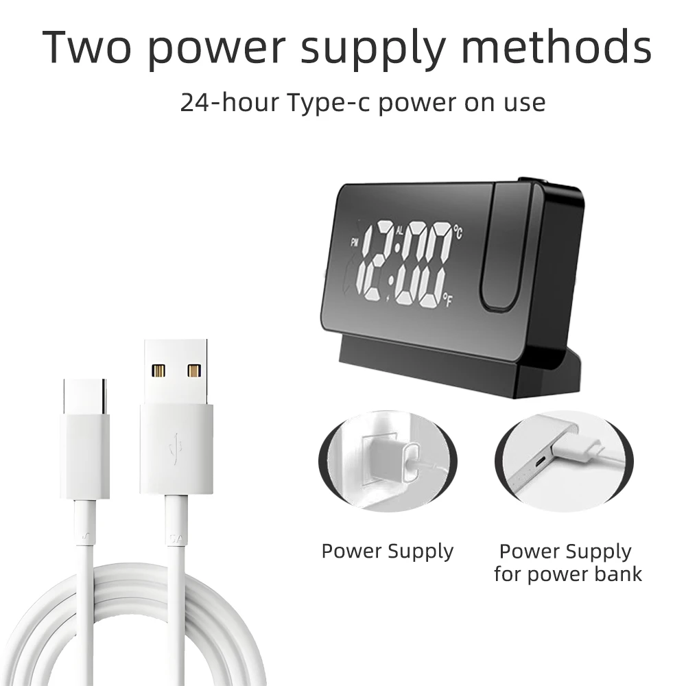 Improved 4K HD clock camera, supporting motion detection alarm, WIFI connection, APP remote viewing, home security 6