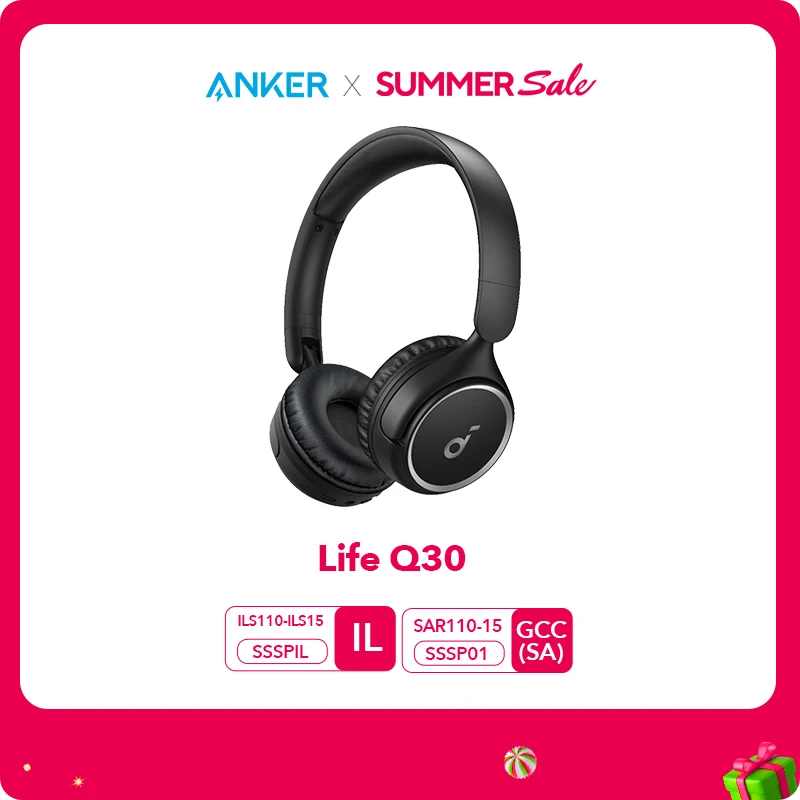 Беспроводные наушники-вкладыши Soundcore от Anker H30i