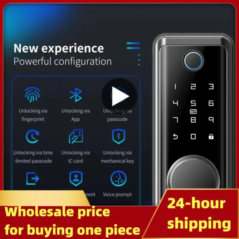 

TTLock APP Smart Remote Control Fingerprint Password Card US Deadbolt Automatic Lock T1