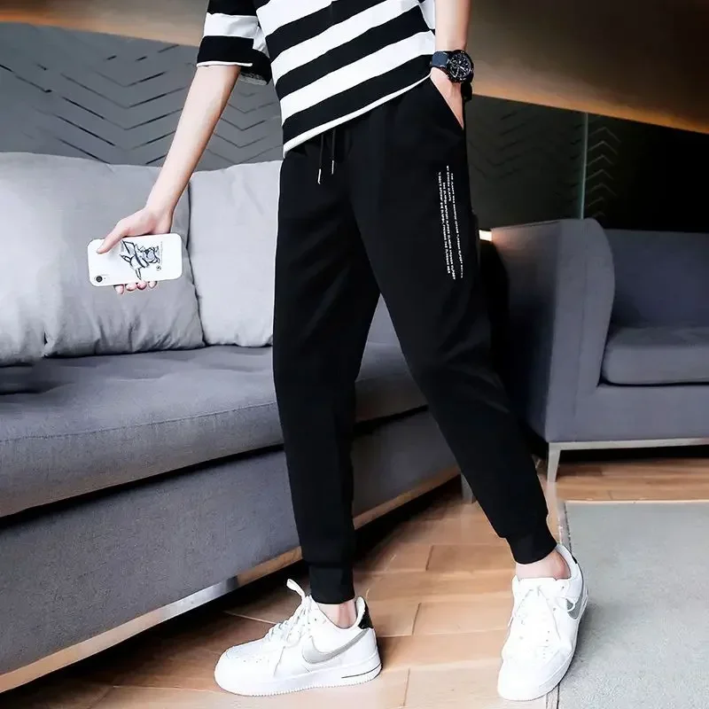 thumbnail image 1 of Pantalones Jogger Estampados Pantalones Deportivos para Hombre Pantalones Deportivos Deportivos para Hombre Pantalones Deportivos de Estilo Coreano para Verano Pantalones Deportivos, 1 of 5