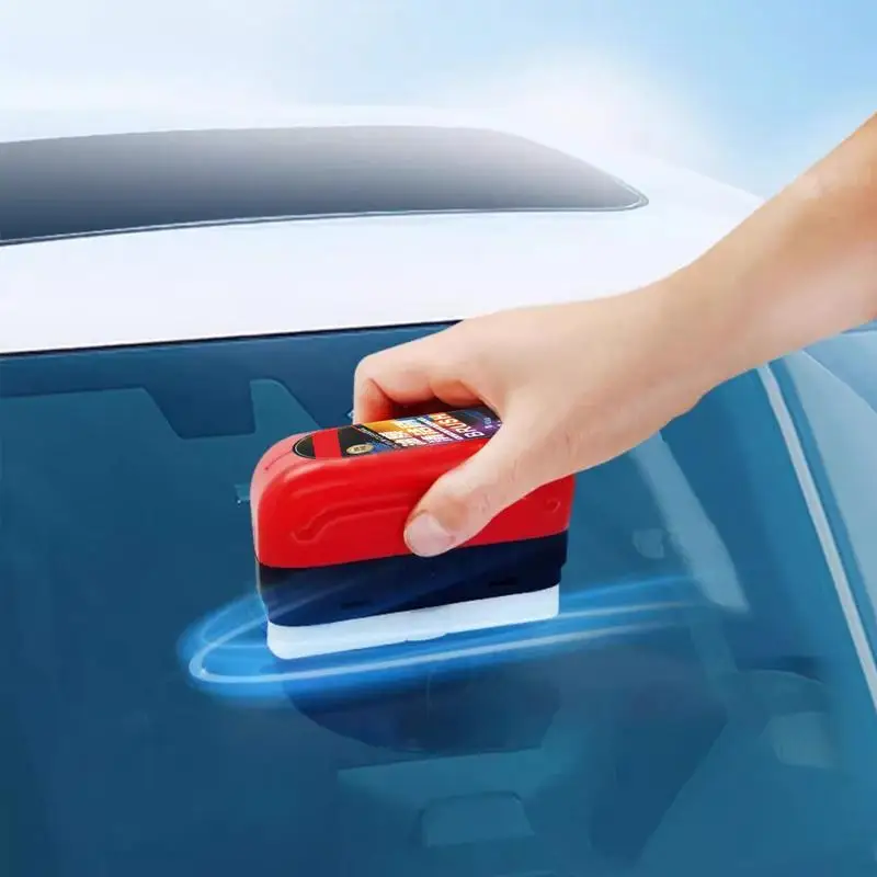 Film Cleaner Brush For Car Glass Efficient 120ml Glass Cleaning Board Car Windshield Oil Film Cleaner Deep Cleaning Oil