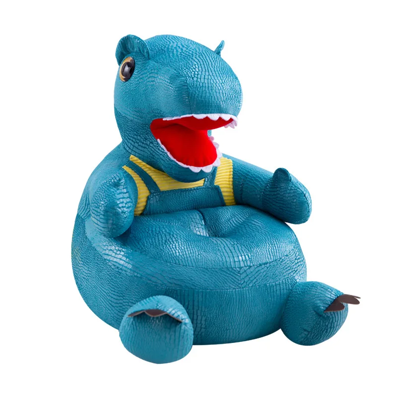 Creative Simulation Crocodile Skin Dinosaur Sofa Learning Seats Soft Chair Washable Removable Sofa Baby Plush Toys Children Gift