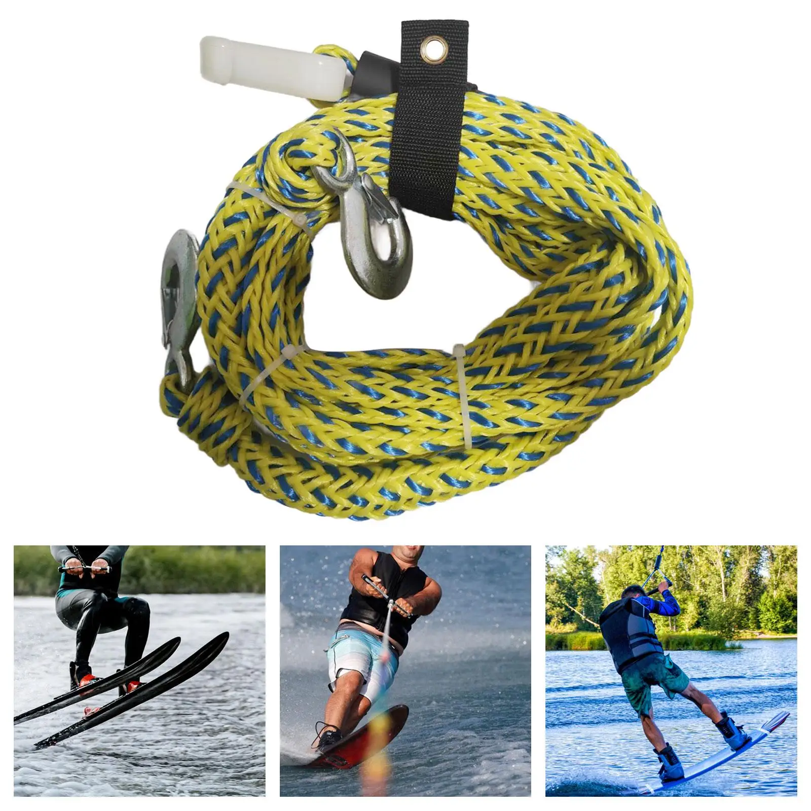 

Water Ski Rope Durable Water Ski Tow Rope for Surfing Water Sports Kneeboard