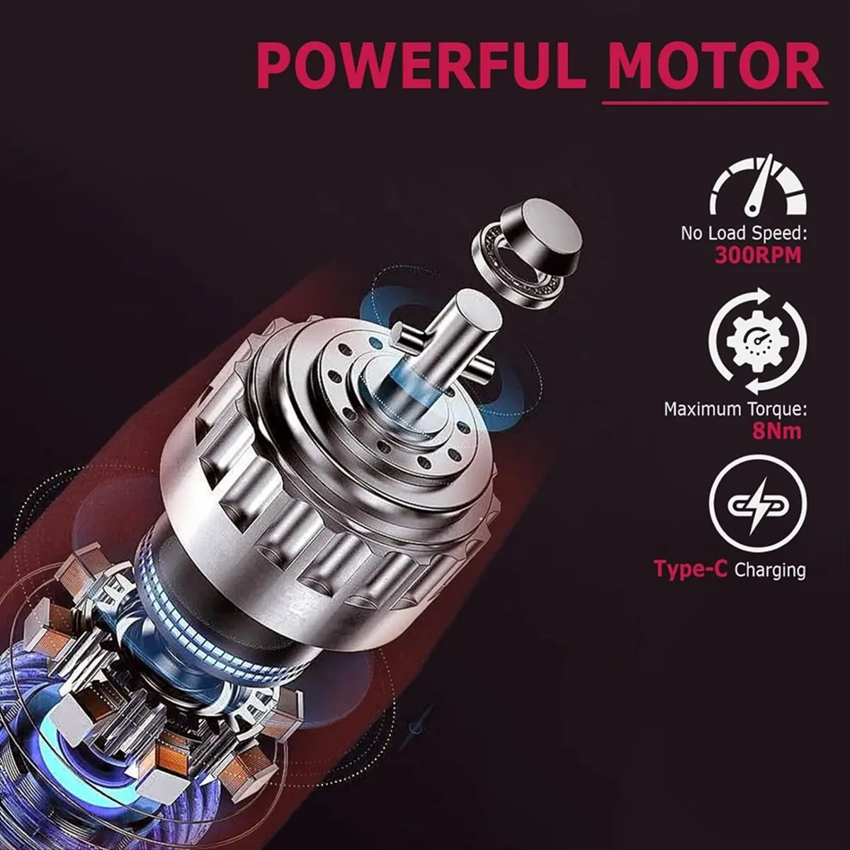 전동 드라이버, 3.6V 무선 전동 드라이버, 무선 드릴, 32-in-1 S2-스틸 비트, 최대 8 N.M, 1500mAh 800회 사용 가능