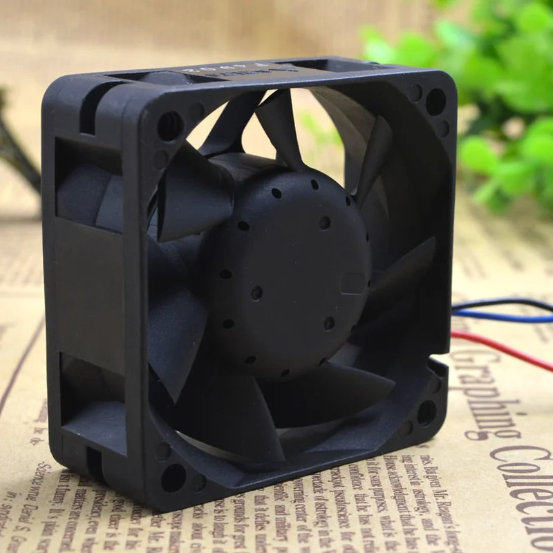 Ventilador de Refrigeração Ssea D60bv12 6025 12v 0.50a 6cm Grande Volume 60x60x25 mm Novo - Imagem 2